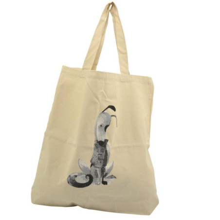 Torba na zakupy bawełniana 55x54x10cm mix